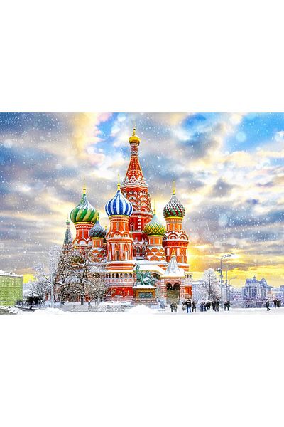 Enjoy Puzzle 1000 pieces Enjoy - Saint Basil's Cathedral, Moscow