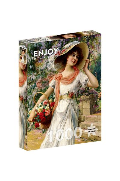 Enjoy Puzzle 1000 pieces Enjoy - Emile Vernon: The Flower Garden