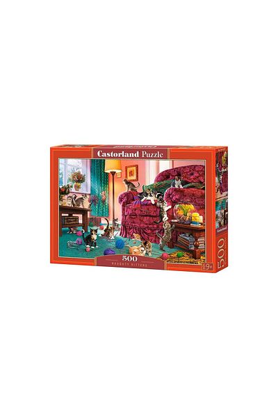 Castorland Puzzle Castorland - Naughty Kittens, 500 pieces