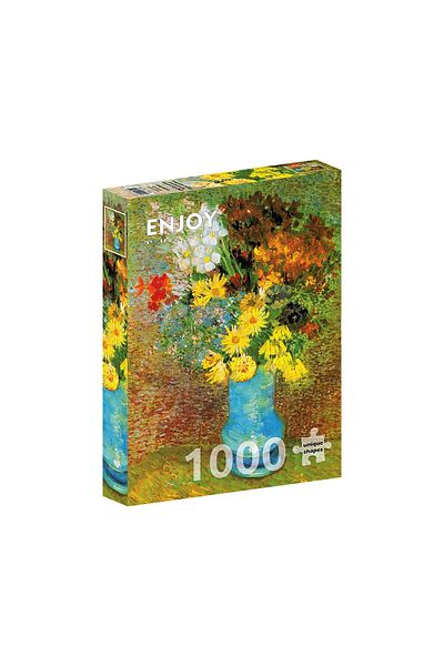 Enjoy Puzzle 1000 pieces Enjoy - Vincent Van Gogh: Vase with Daisies and Anemones