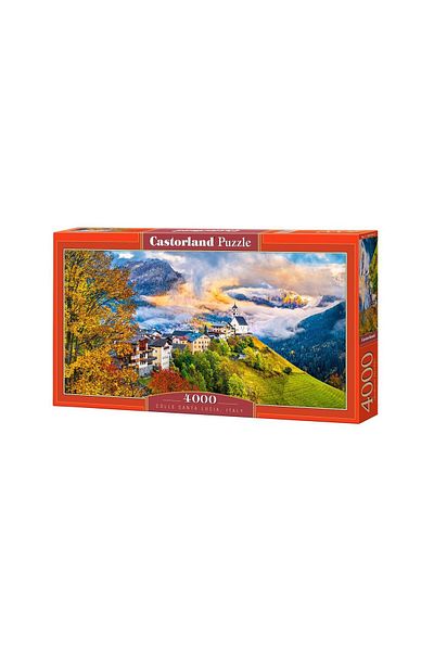 Castorland Puzzle Castorland - Colle Santa Lucia Italy, 4000 piese