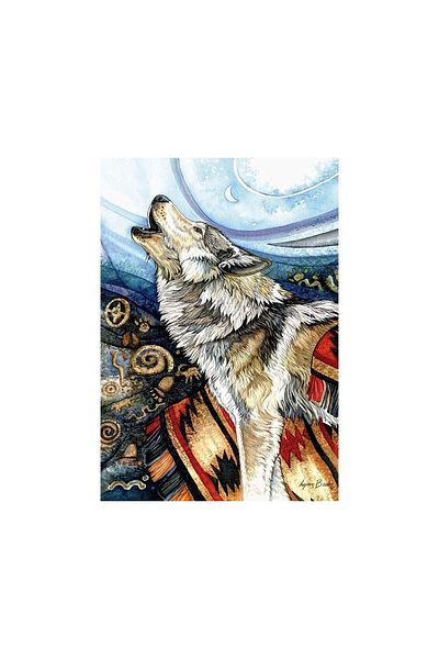 Anatolian Anatolian puzzle - Lynn Bean: Howling Wolf, 260 pieces