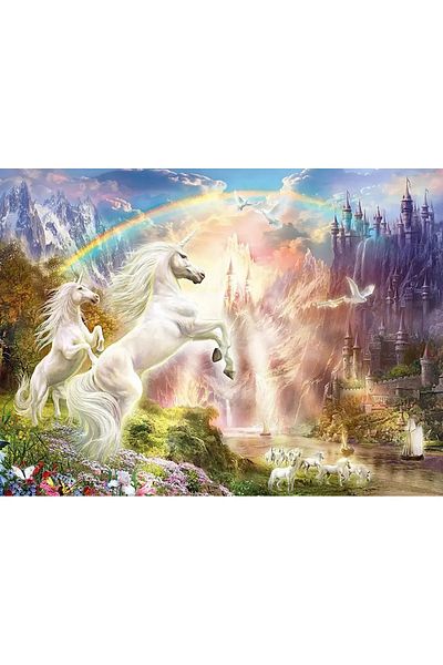 CLEMENTONI Puzzle Clementoni - Unicorns in the sunrise, 500 pieces