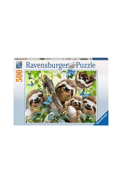 RAVENSBURGER Puzzle Ravensburger - Selfie of Meerkats, 500 pieces