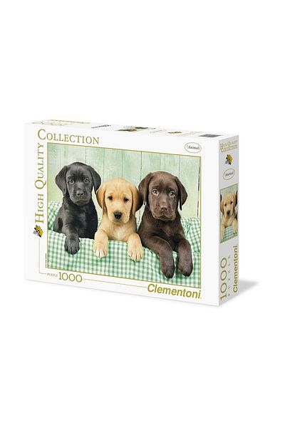 CLEMENTONI Clementoni Puzzle - Labradors, 1000 pieces