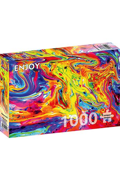 Enjoy Puzzle 1000 pieces ENJOY - Rainbow Marble