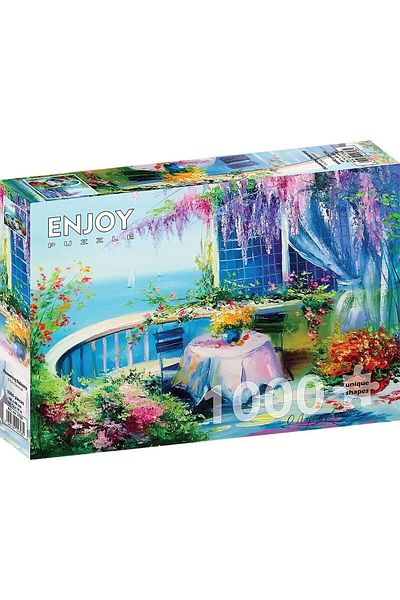 Enjoy Puzzle 1000 pieces ENJOY - Flowering Balcony