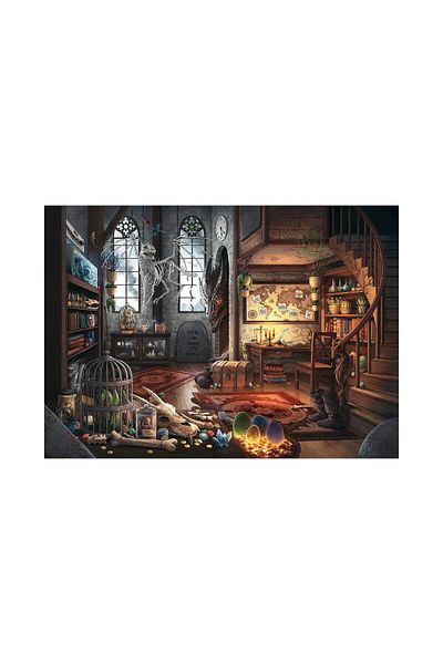 RAVENSBURGER Puzzle Ravensburger - Exit Puzzle - In the Dragon Lab, 759 pieces
