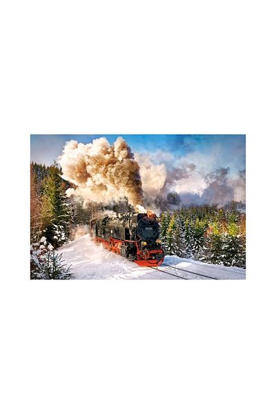 Castorland Puzzle Castorland - Steam Train, 1000 piese