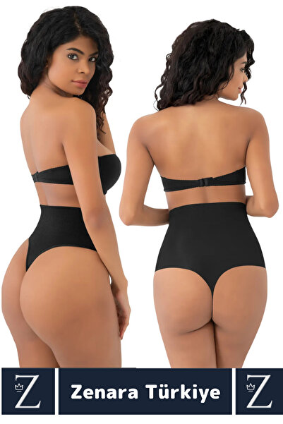 Zenara Casual Traceless No Show Non-Slip Body Tightening Slimming Lifting Laser Cut String Corset