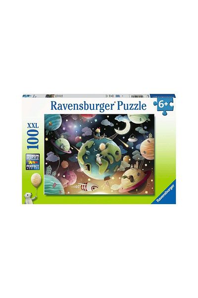 RAVENSBURGER Ravensburger Puzzle - Planets, 100 pieces XXL