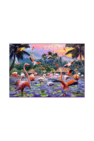 RAVENSBURGER Ravensburger 1000 piece puzzle - Flamingo