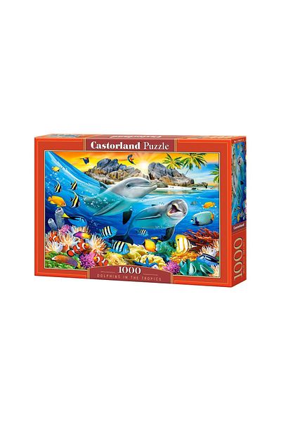 Castorland Puzzle 1000 pieces - Dolphins in the Tropics