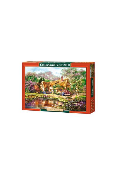 Castorland Puzzle Castorland - Copy of Twilight at Woodgreen Pond, 3000 pieces