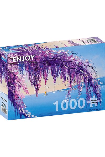 Enjoy Puzzle 1000 pieces ENJOY - Wisteria by the Sea