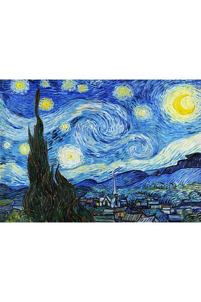 Enjoy Puzzle 1000 pieces Enjoy - Vincent Van Gogh: Starry Night