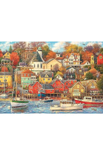 CLEMENTONI Puzzle 1500 piese Clementoni - Good Times Harbor