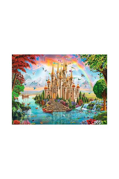 RAVENSBURGER Puzzle 100 piese Ravensburger - Castelul Zanei