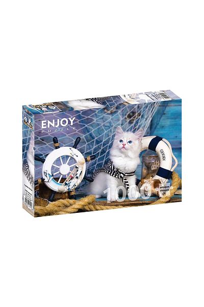Enjoy Puzzle 1000 pieces Enjoy - Captain Kitten