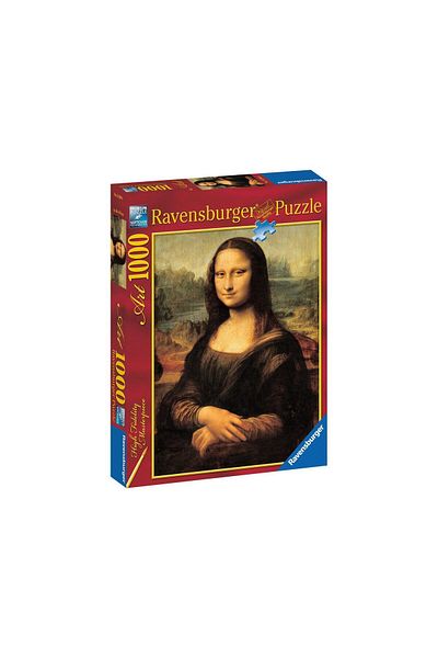 RAVENSBURGER Ravensburger Puzzle - Leonardo Da Vinci, Mona Lisa, 1000 pieces