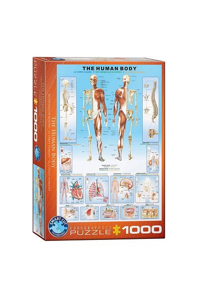 Eurographics Puzzle Eurographics - Human body, 1000 pieces