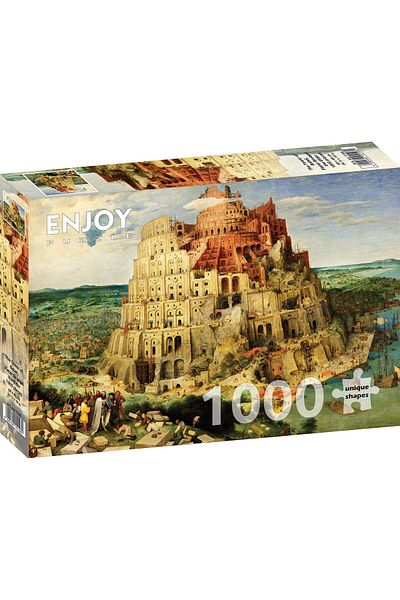 Enjoy Puzzle 1000 pieces Enjoy - Pieter Bruegel: The Tower of Babel