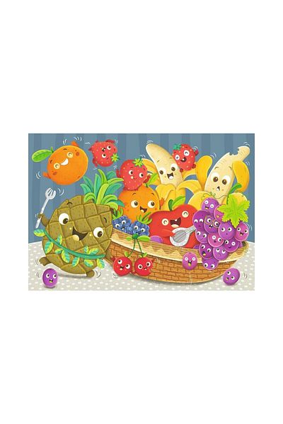 RAVENSBURGER Puzzle 2x24 pieces Ravensburger - Fruits