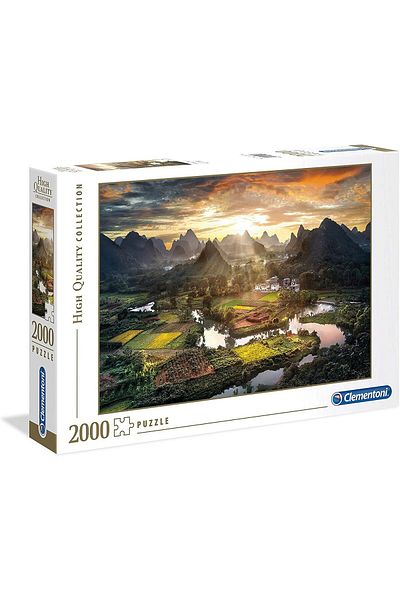 CLEMENTONI Puzzle Clementoni - View of China, 2000 pieces