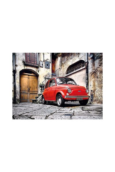 CLEMENTONI Clementoni Puzzle - Fiat 500, 500 pieces