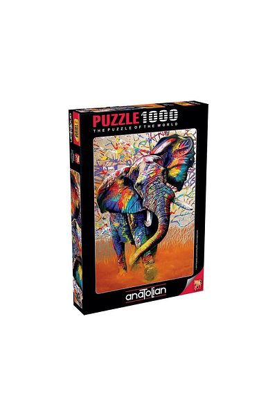 Anatolian Anatolian puzzle - African Colors, 1000 pieces