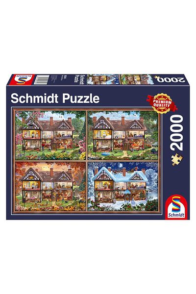 Schmidt Puzzle Schmidt - House Of Four Seasons, 2000 pieces