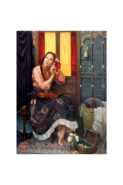Anatolian Anatolian Puzzle - Alan Murray: Crimson Rose, 1000 pieces