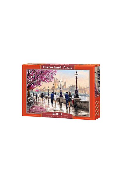 Castorland Puzzle Castorland - Along the River, 2000 piese