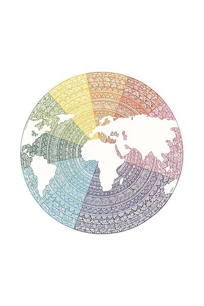 RAVENSBURGER Puzzle 500 pieces Ravensburger - Mandala Circle