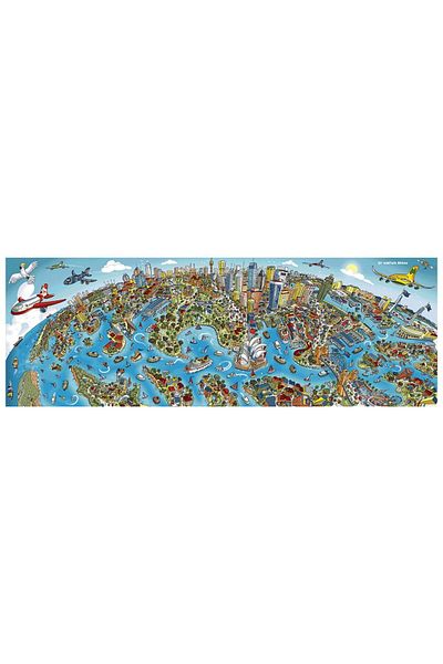 Schmidt Puzzle panoramic Schmidt - Cityscape Sydney, 1000 piese