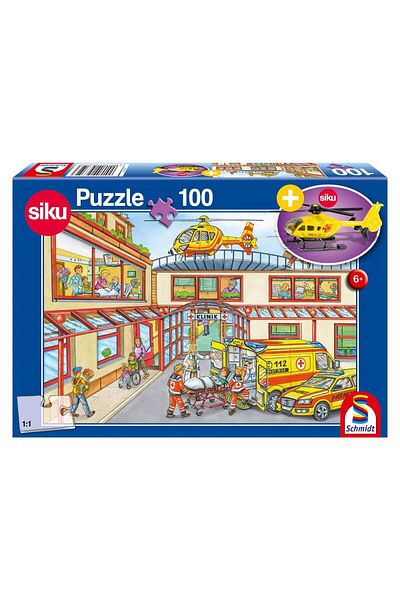 Schmidt Schmidt Puzzle - Rescue Helicopter, 100 pieces