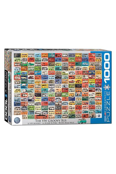 Eurographics Puzzle Eurographics - Volkswagon Groovy Bus, 1000 pieces