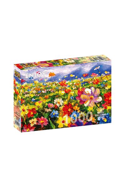 Enjoy Puzzle 1000 pieces Enjoy - Colorful Flower Meadow