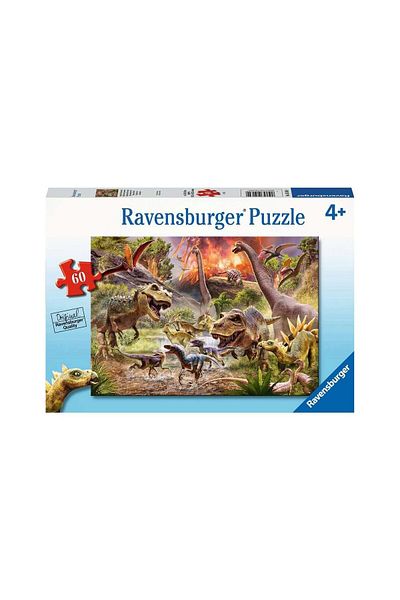 RAVENSBURGER Puzzle 60 piese Ravensburger - Atacul Dinozaurilor