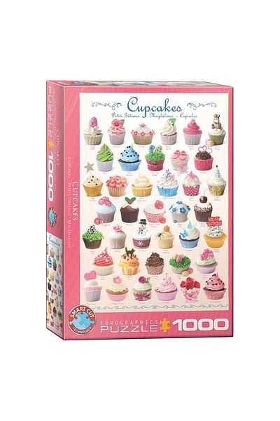 Eurographics Eurographics Puzzle - Cupcakes, 1000 pieces