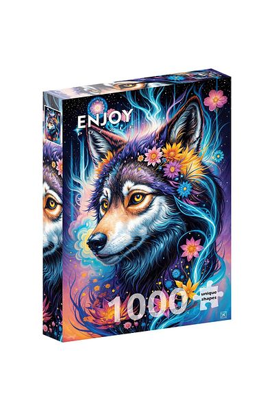 Enjoy Puzzle 1000 pieces ENJOY - Magical Wolf Portrait (Enjoy-2164)