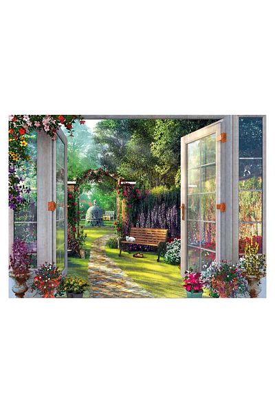 Schmidt Puzzle Schmidt - View Of The Enchanted Garden, 1000 piese