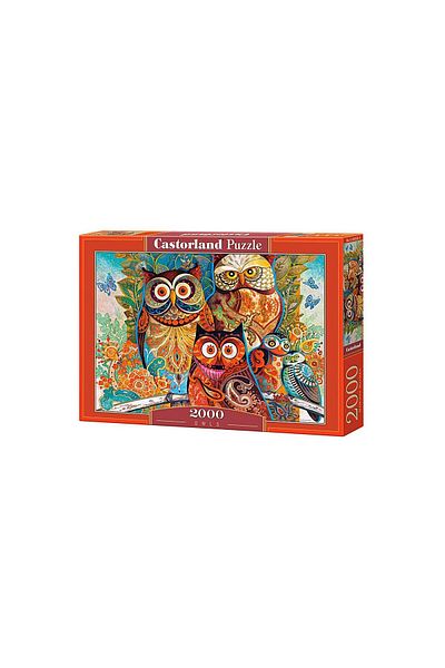 Castorland Puzzle Castorland - Owls, 2000 Pieces
