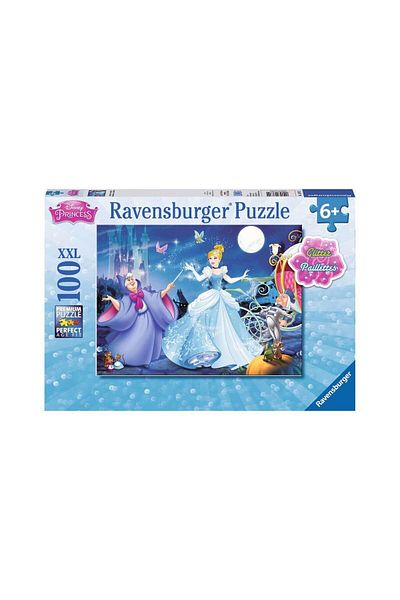 RAVENSBURGER Ravensburger 100 piece puzzle - Cinderella, with glitter