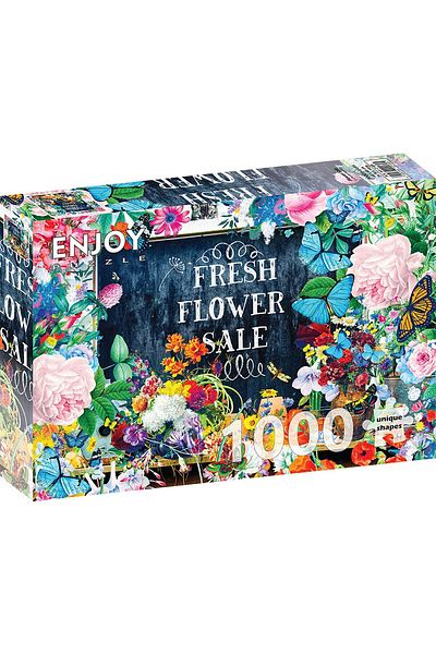 Enjoy Puzzle 1000 pieces ENJOY - Flower Sale (Enjoy-2189)