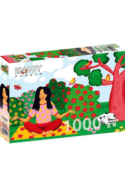 Enjoy Puzzle 1000 pieces ENJOY - Yoga in the Park