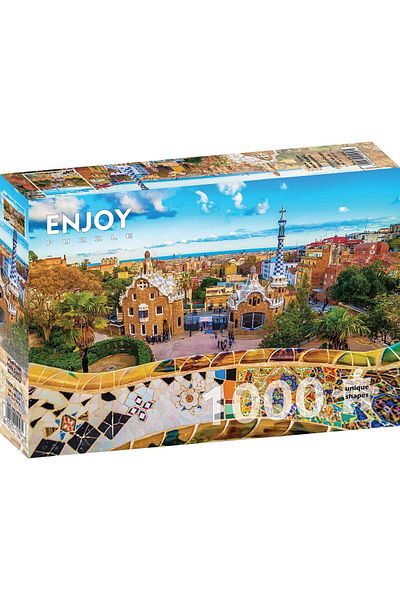 Enjoy Puzzle 1000 pieces Enjoy - View from Park Guell, Barcelona