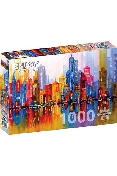 Enjoy Puzzle 1000 pieces ENJOY - Rainbow City