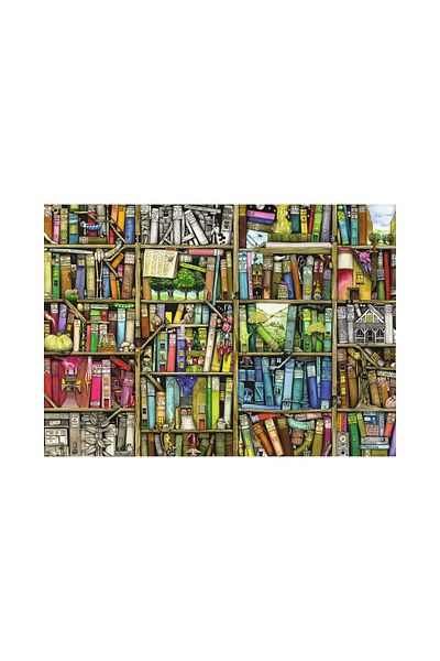 RAVENSBURGER Puzzle Ravensburger - Colin Thompson: Libraria Bizara, 1000 piese
