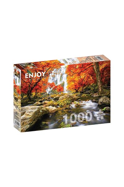 Enjoy Puzzle 1000 pieces Enjoy - Autumn Waterfall